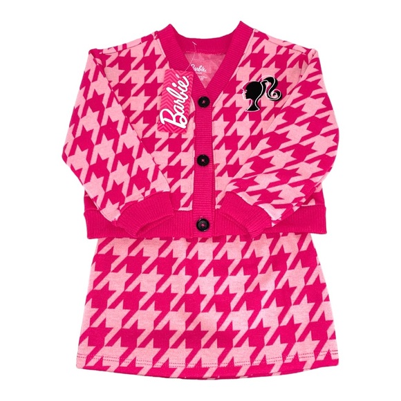 Barbie Cardigan and Skirt Set Toddler - Picture 12 of 14